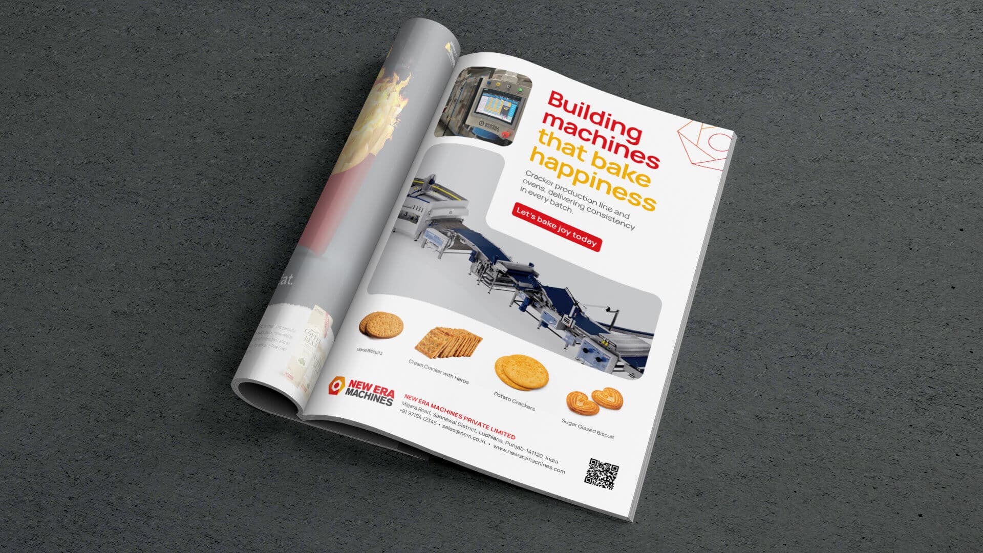 NEM Creative magazine cover design by Litmus Branding