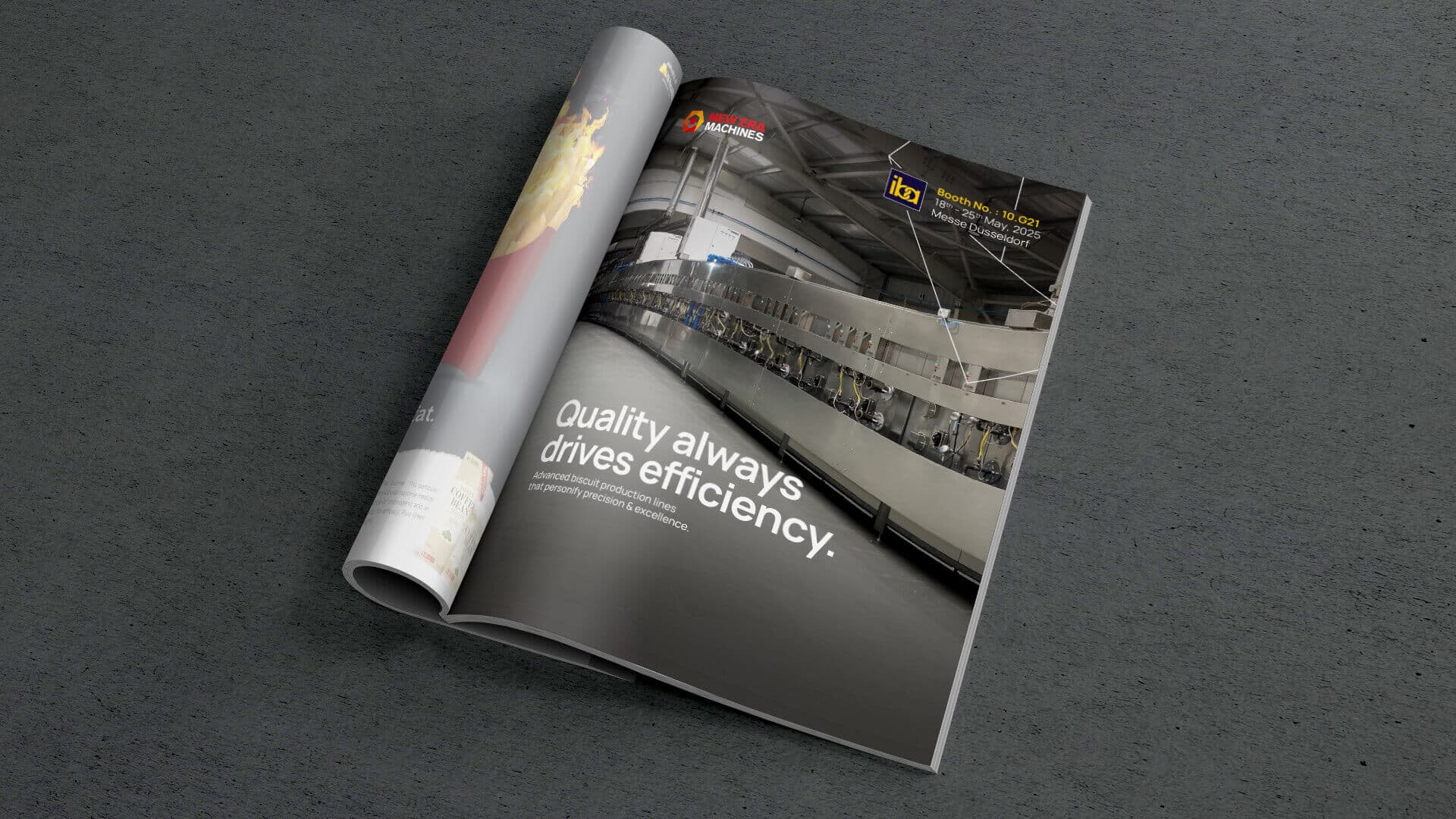 NEM Modern magazine design layout by Litmus Branding