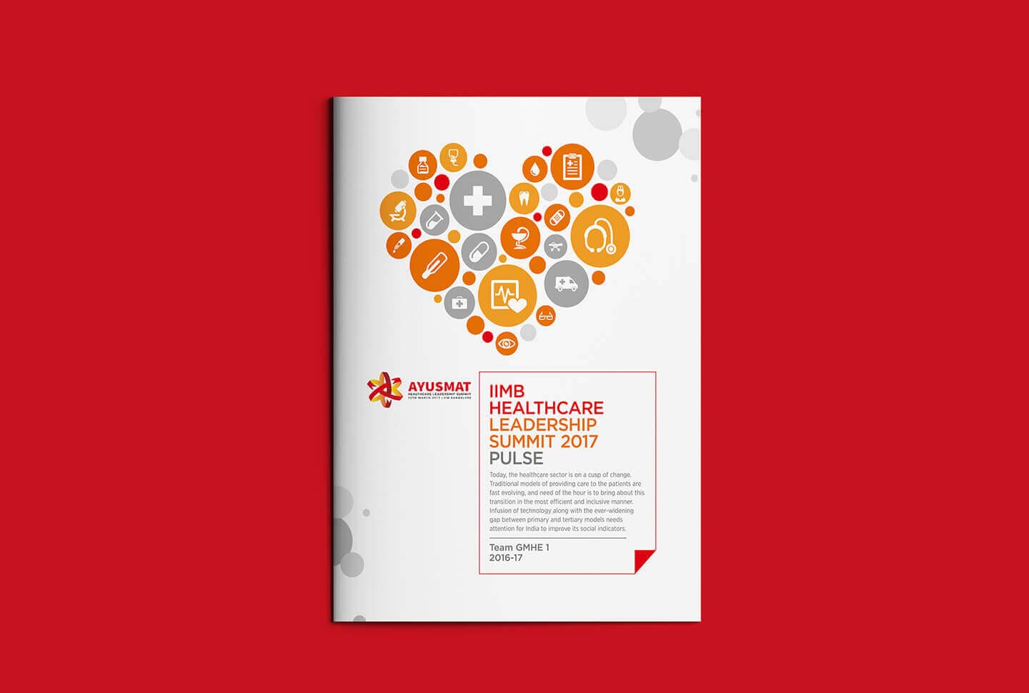 IIM Bangalore catalogue design