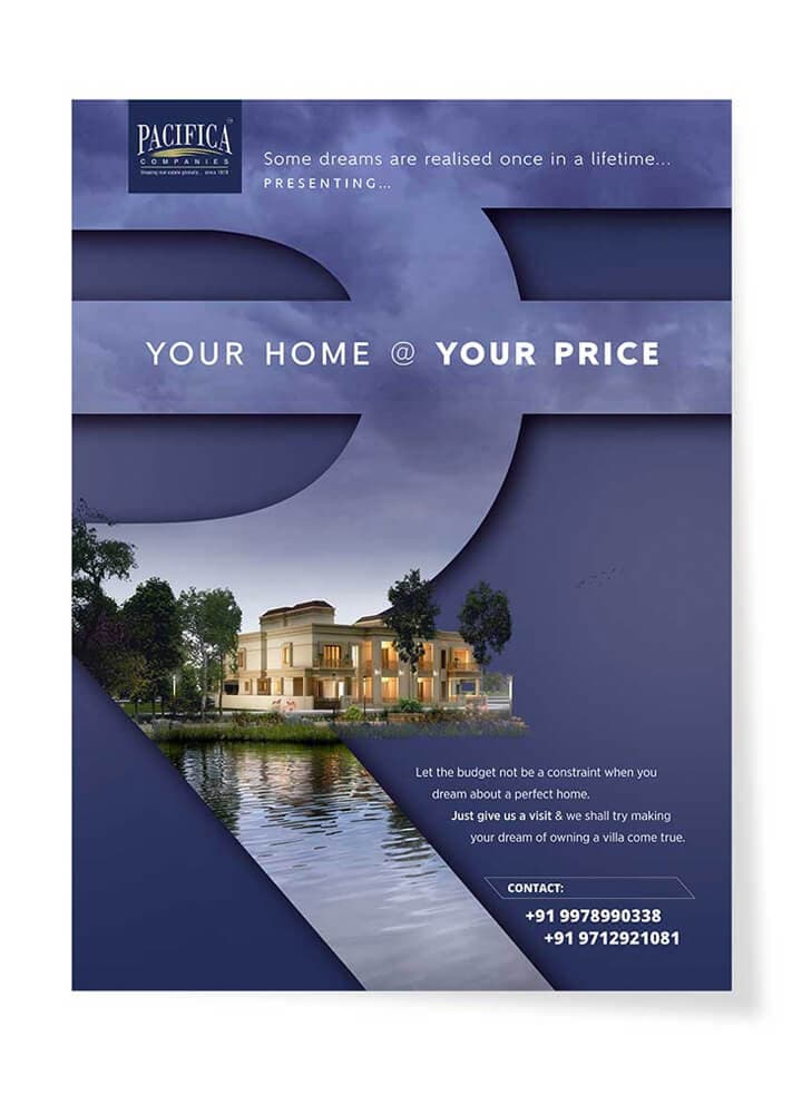 real estate sales flyer